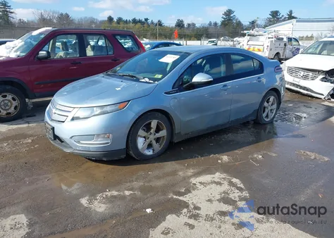 2014 Chevrolet Volt из США, поврежденный, VIN 1G1RF6E46EU131642